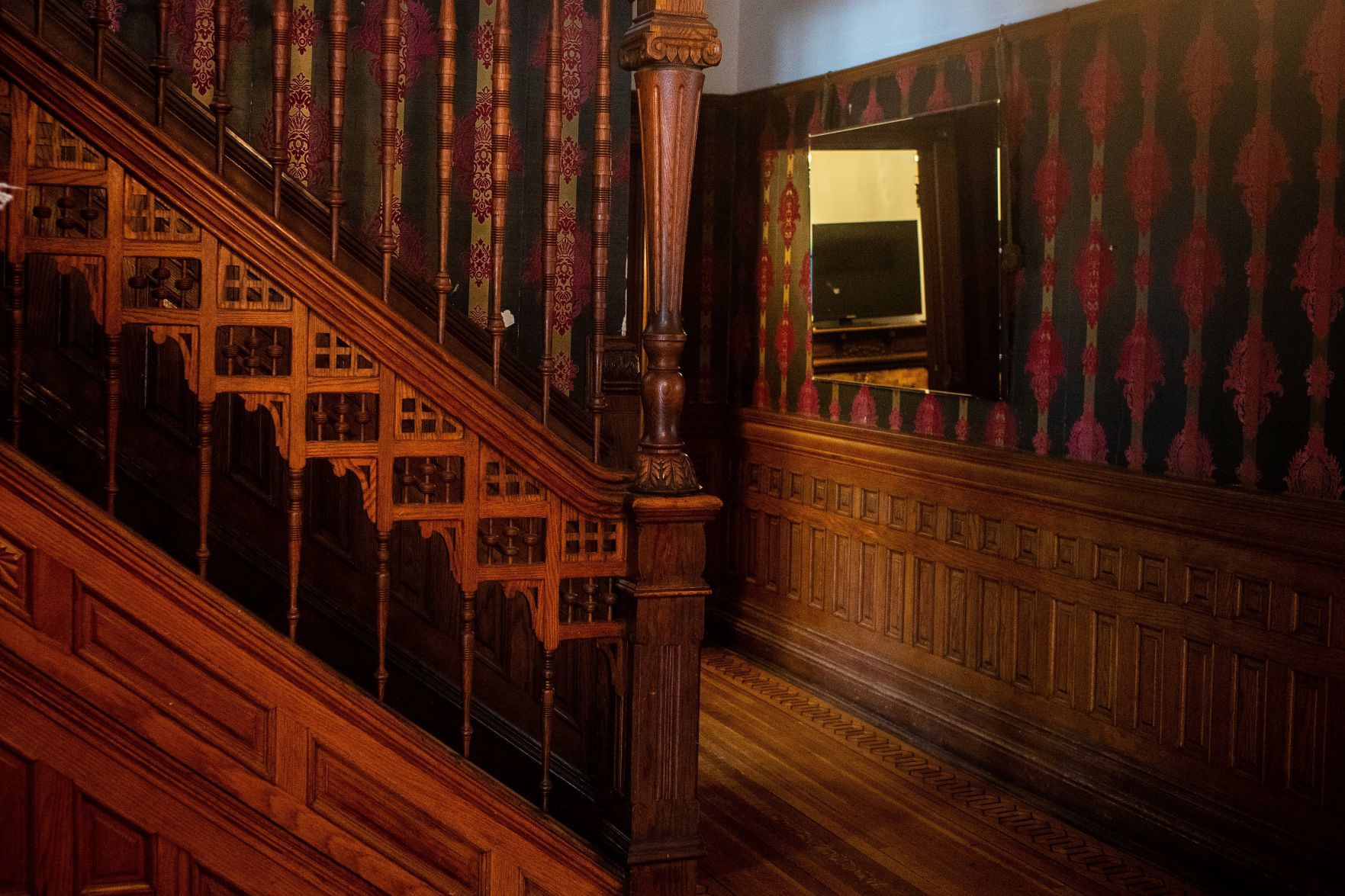 Zabriskie house staircase